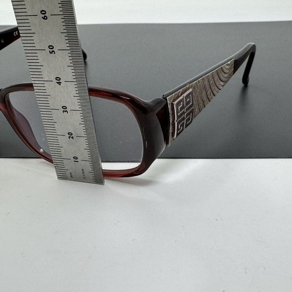 GIVENCHY VGV 650  09HG  Eyeglasses Frame 54 [] 14 135 Burgundy Clear - Picture 11 of 12